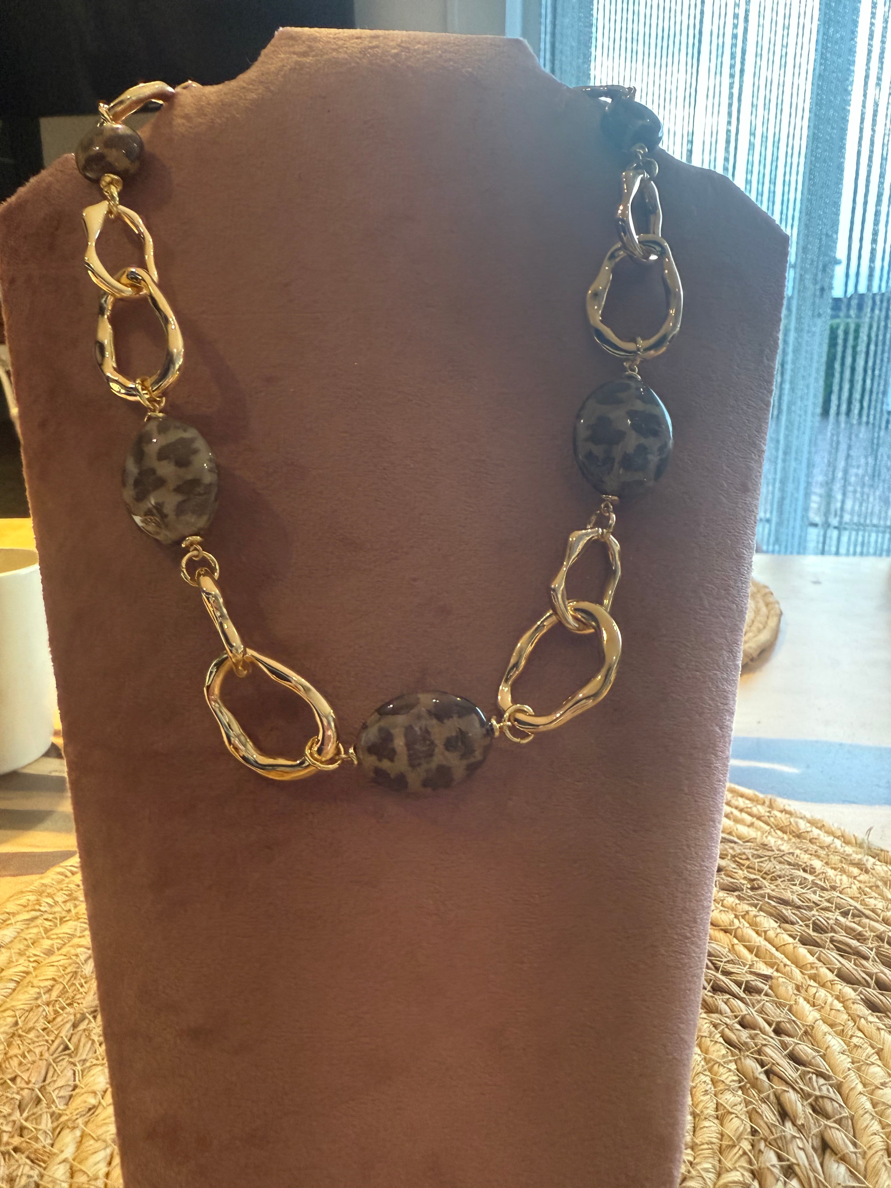 Ketting panter kort model grof